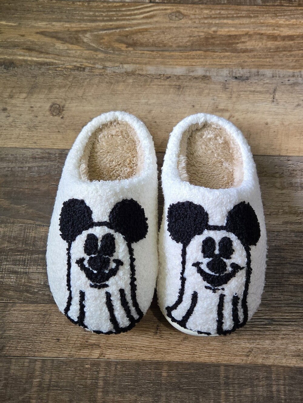 Mickey Disney Halloween Ghost Slippers